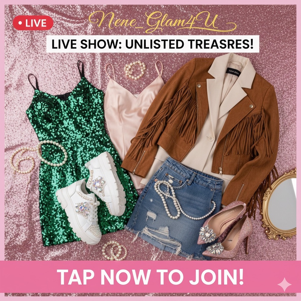 Nene’s Unlisted Clothing, Shoes, & Accessories Sale “sold as-is”